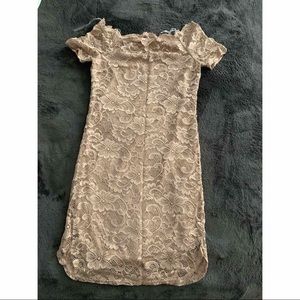 Cute beige/tan dress!! Size small